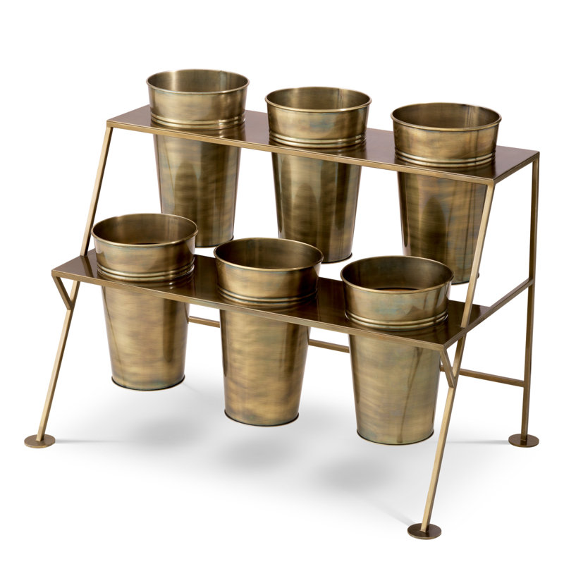 Maison Des Fleurs Metal Planter