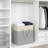 Large Capacity Foldable Fabric Laundry Hamper With Drawstring Top And Long Handles - Versatile Storage Bin For Home, Office, Or Dorm Use-1098733522-1098733520
