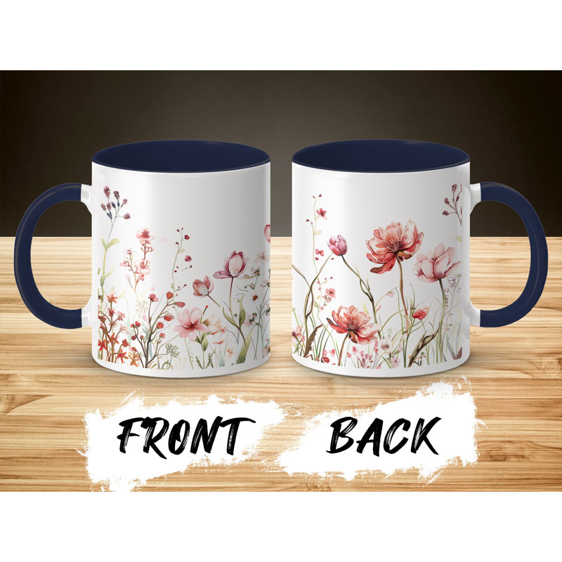 Ceramic Coffee Mug, Navy