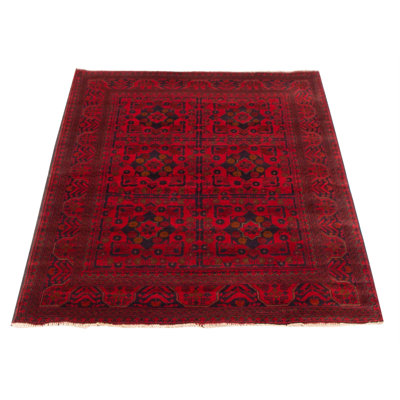 Tapis rouge Finest Esari 4 pi 4 po x 6 pi 6 po