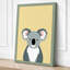 Gentle Koala Modern - Wrapped Canvas-538934806-538934809