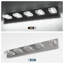 Luminaire pour meuble-lavabo mural 31 po à 5 lumières en chrome 31 po