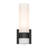  Modern ADA Bathroom Sconce Light with White Glass for Corridor Hallway & Living Room