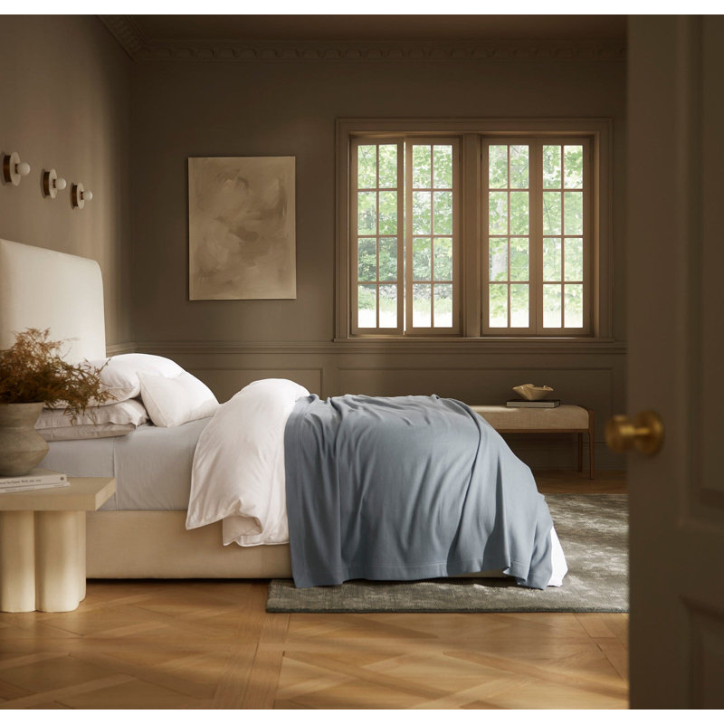 Essential Blanket, Full/Queen, Bluestone