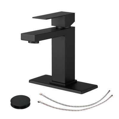 Single Handle Stainless Steel Bathroom Faucet