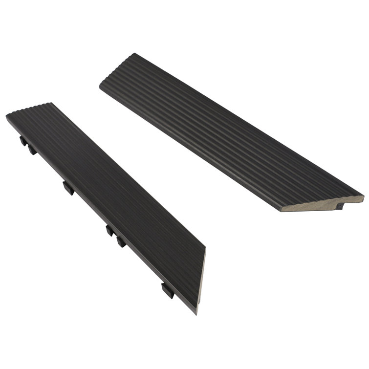 12" x 2" Composite Interlocking Inward Corner Deck Trim