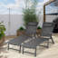 Chaise longue inclinable 53,5 po Dessein
