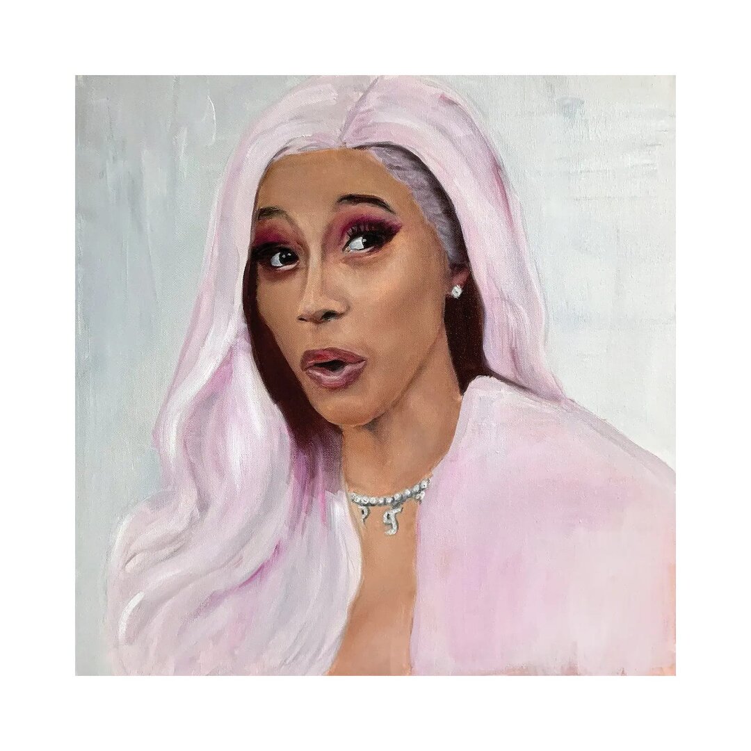 Leinwandbild Cardi B von Cody Senn