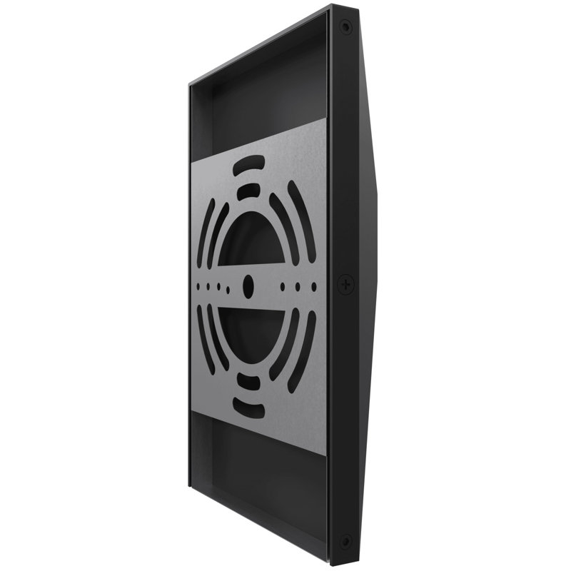 Outdoor Black 5Cct Wall Sconce