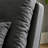 Homcom 2-In-1 Floor Lazy Sofa With 5 Position Adjustable Backrest, Dark Gray, Outdoor Patio Sofa