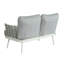 Causeuse et table en acier Mariano-647177785