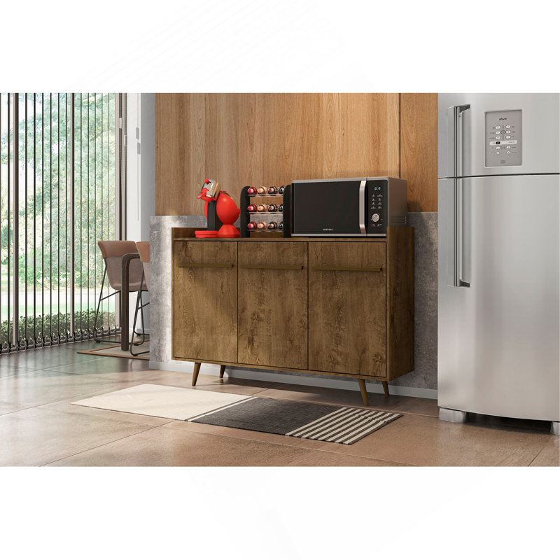 Sideboard In Rustic Brown
