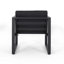 Faits saillants de la mode du salon, chaise d'appoint de style moderne