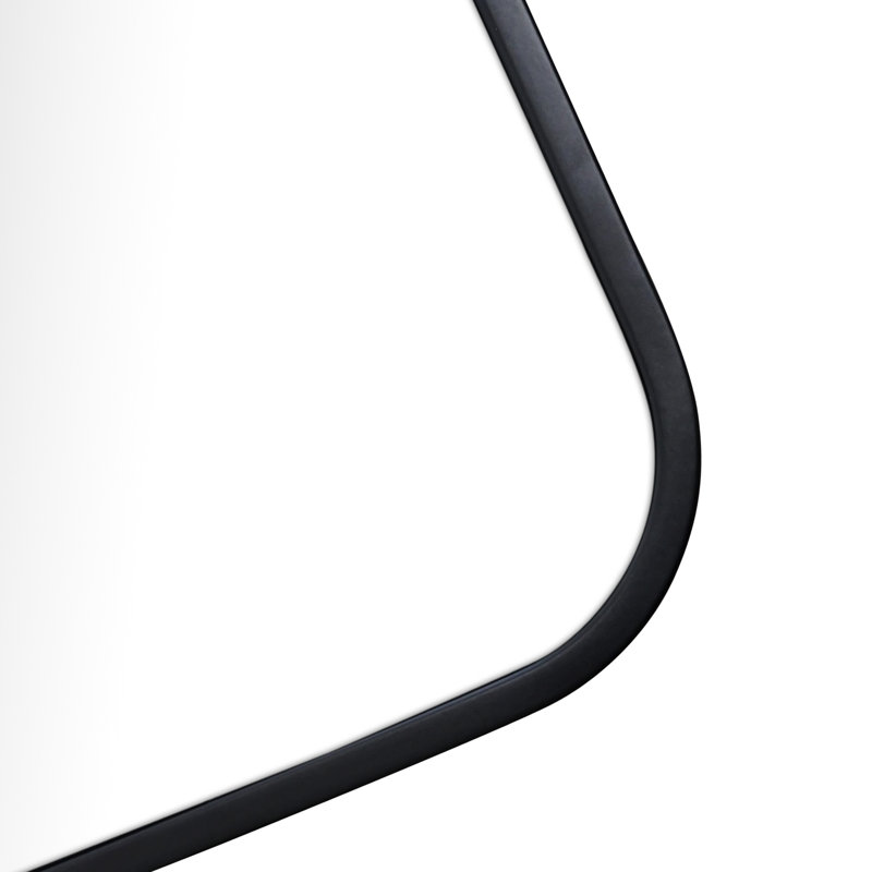 Trinity Metal Mirror, Black