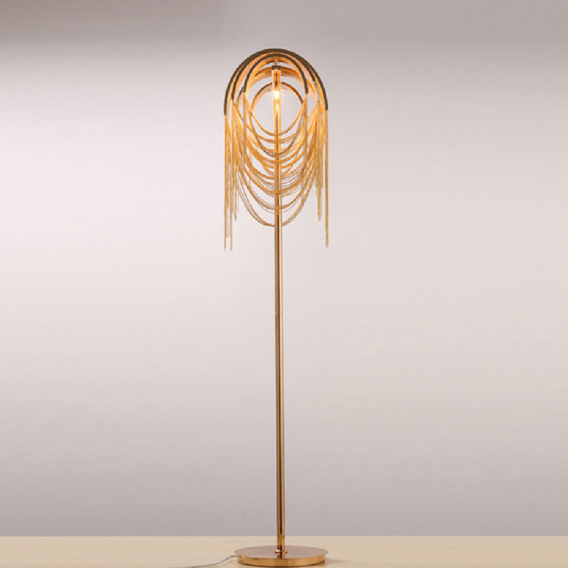 66'' Novelty Floor Lamp, Golden, Golden