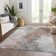 Machine Washable Indoor/Outdoor Cinead ACN1675 Mocha Rug