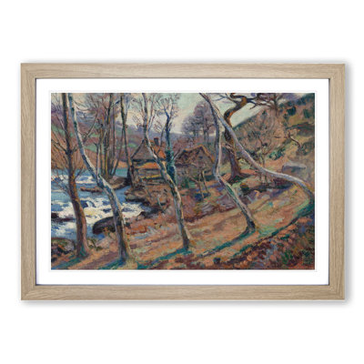 The Mill Through the Trees by Camille Pissarro - Picture Frame Painting