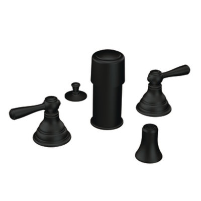 Kingsley Double Handle Vertical Spray Bidet Faucet