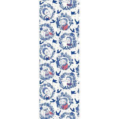 Balderas Peel & Stick Floral Roll