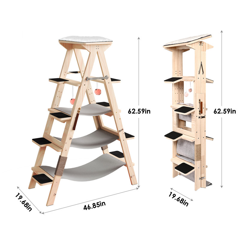 Tour pour arbre à chat H 62,59 po