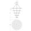 Arctic Rings 5 - Light LED Chandelier-70912304