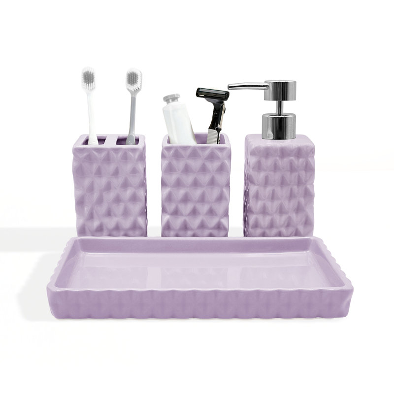 Bathroom Accessory, Purple