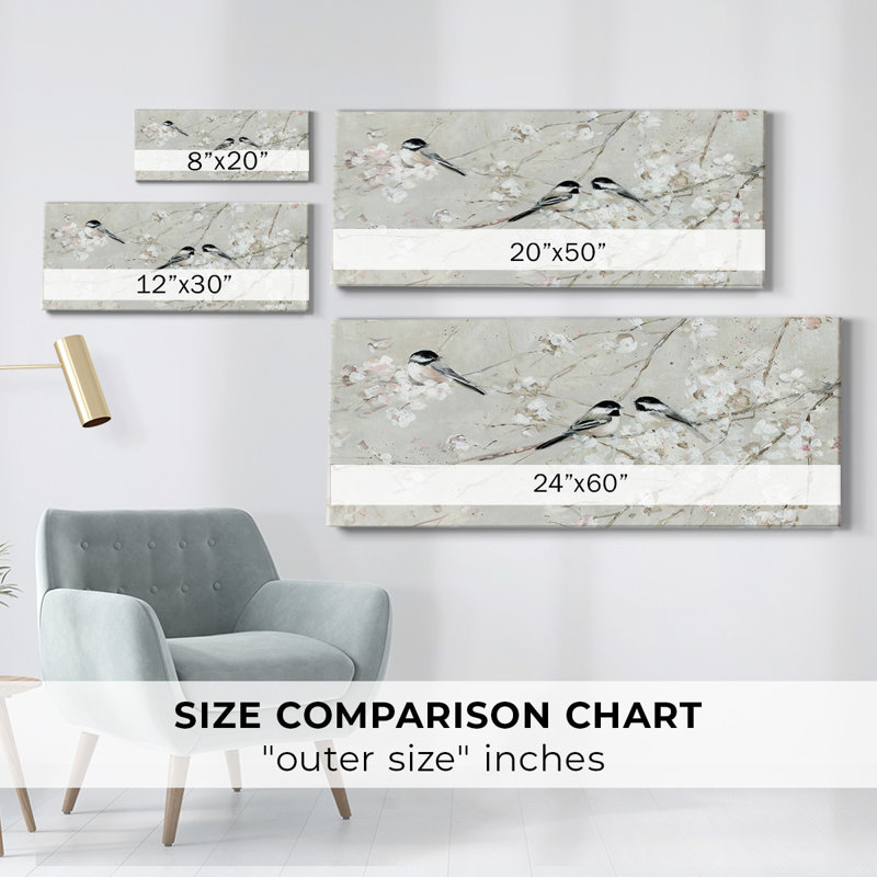 Nature's Confetti I sur impression sur toile, H 20 po x l 50 po x P 1,5 po