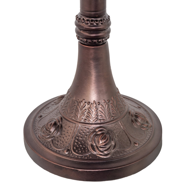 11" High Jeweled Rose Table Base