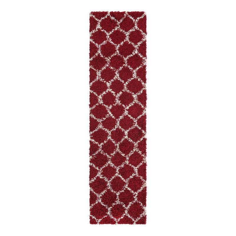 Geometric Indoor Rug, Runner 2' x 8'