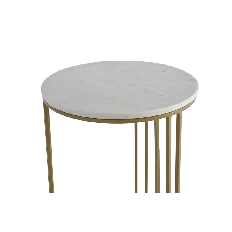 Boulat Pedestal End Table