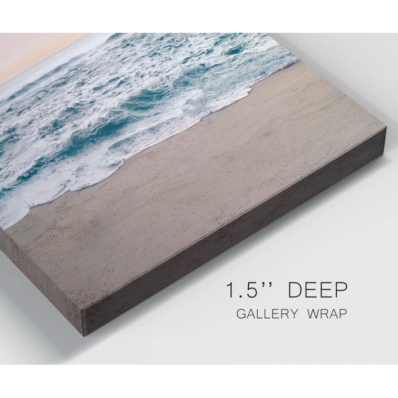 Reproduction de photo sur toile tendue Turning Tides I, H 20 po x l 16 po x P 1 po
