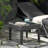 Outdoor Antibes Wicker Side Table,Accent Table,Grey