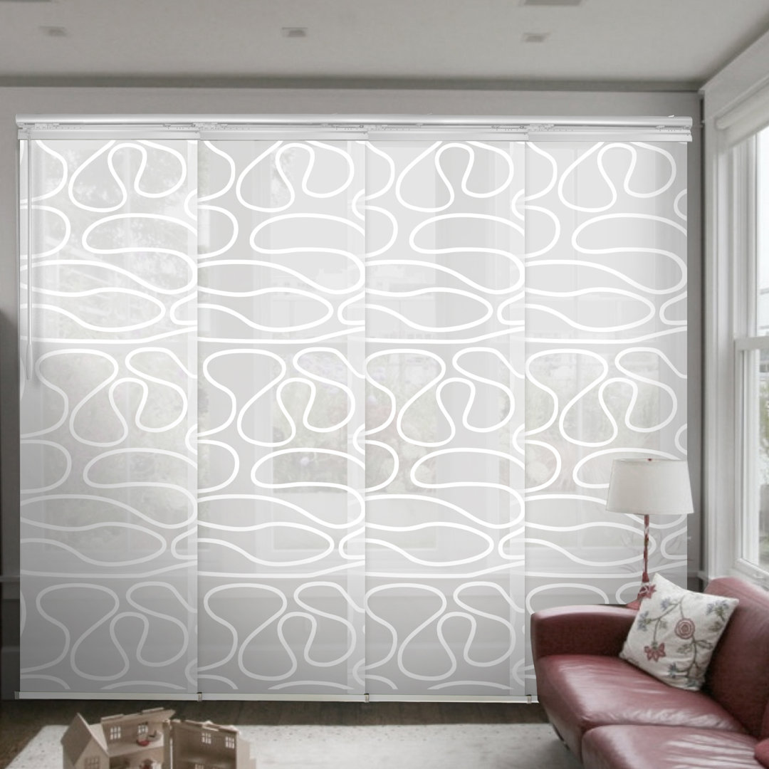 Semi-Sheer Vertical Blind Symple Stuff 