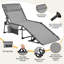 Fauteuil de bronzage pliant réglable pour l'extérieur avec chaise longue à 5 positions-110743080