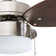 Ocean Breeze 30" 3 Blades LED Ceiling Fan with Light Kit Included