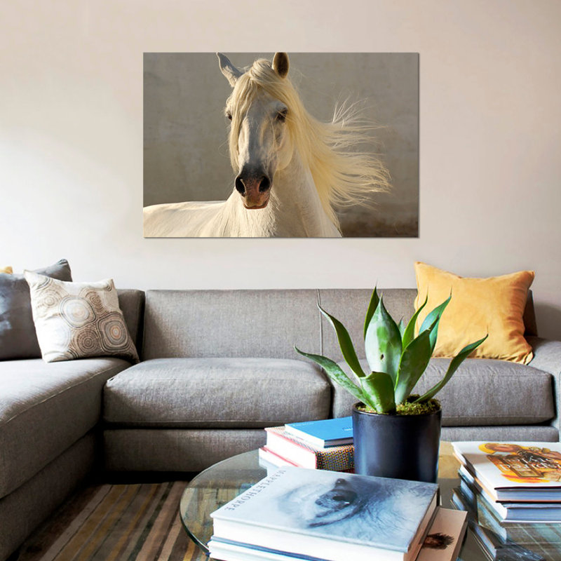 Elegance by Tony Stromberg - Single Picture Frame Print, 18" H x 26" W x 1.5" D, Black Framed Canvas, No Mat
