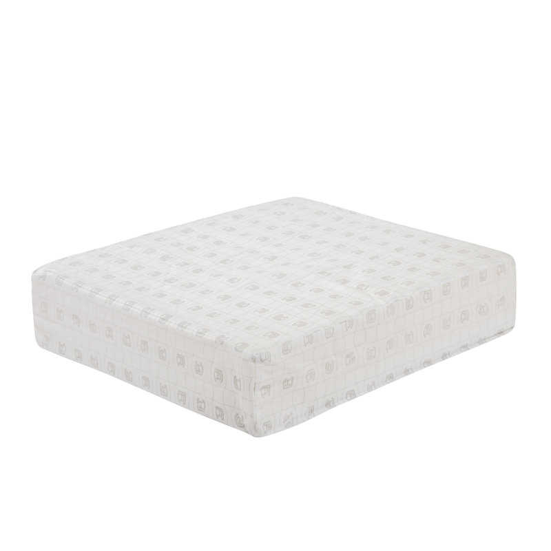 Ayvion Water-Resistant Patio Quilted Lounge Cushion, Spice, 4" H x 25" W x 22" D