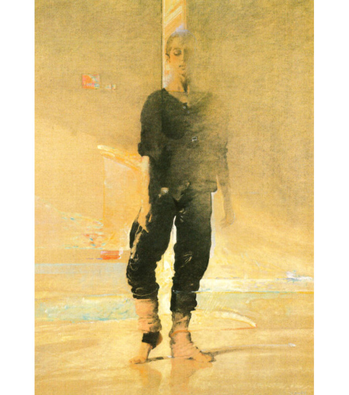 Pensées cachées, H 24 po x l 17 po