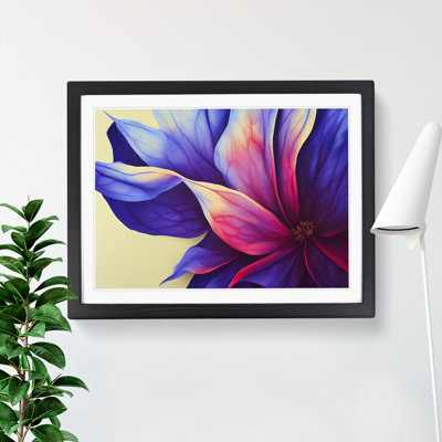 Colourful Floral Art Vol.2 Abstract - Single Picture Frame Print
