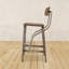 Tabouret 30 "en métal