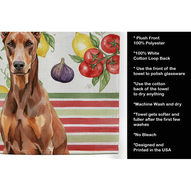 Serviette de cuisine Red Doberman Pinscher, Red Doberman Pinscher