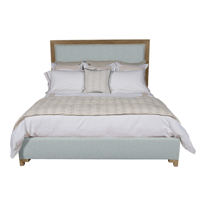 Louise/Lawrence Upholstered Bed, Ian Haze, Twin, Hampton