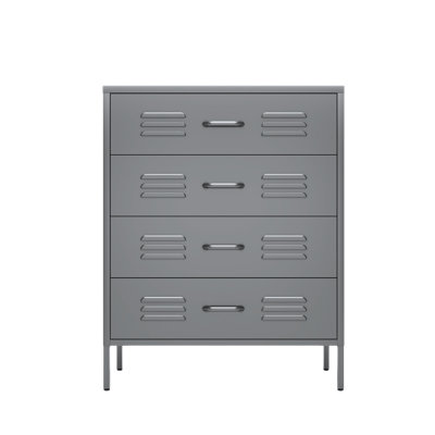Kamyiah Dressing Table With 4 Drawers, Wardrobe