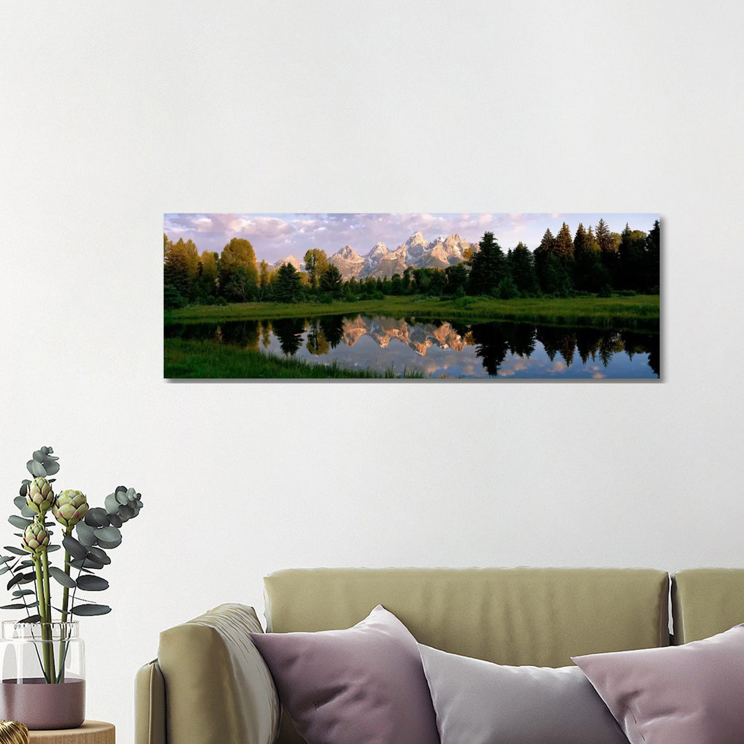 Grand Teton Park, Wyoming, USA by Panoramic Images - Wrapped Canvas Print