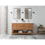 Ensemble de meuble-lavabo double 60 po Parker-90698978