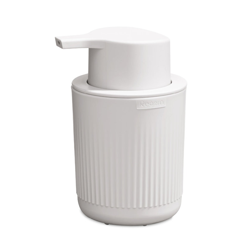 Recycled Soap Dispenser - Made in UK, White