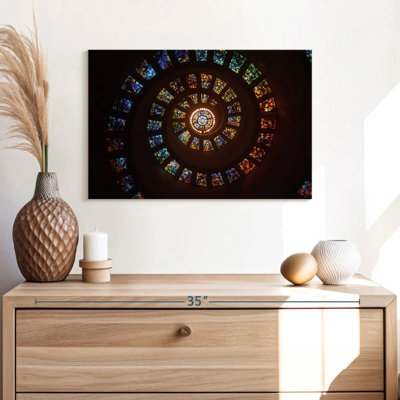 Stained Glass Spiral