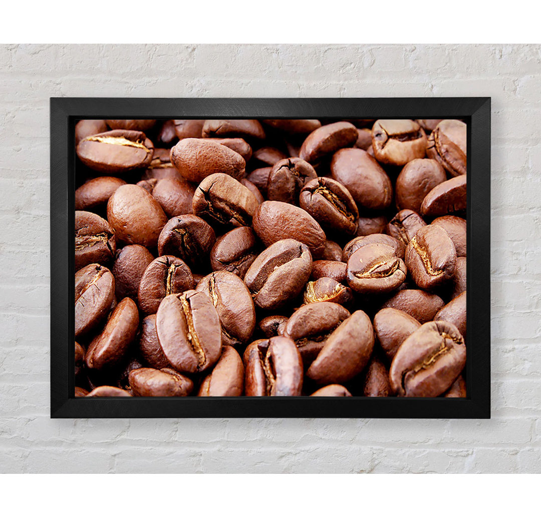 Gerahmter Kunstdruck Coffee Beans