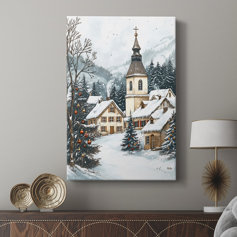 Fêtes de Noël, art Dxx - galerie Cavas sur mesure, H 36 po x l 24 po