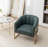 Romy 30" W Tufted Upholstered Barrel Chair-1474181942